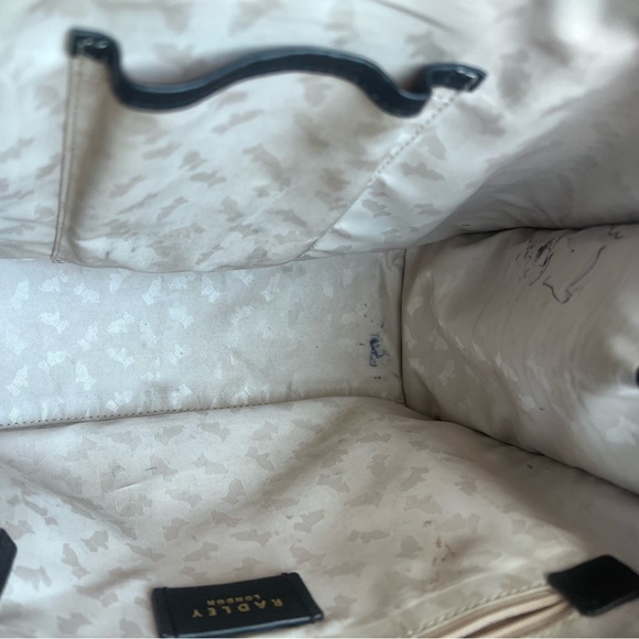 Radley London Black Leather Handbag - Picture 7 of 8